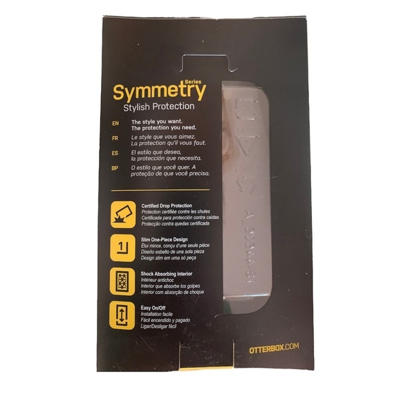 Otterbox Symmetry LG G3 Phone Case - Solid Black - Picture 4 of 4